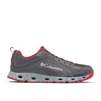 Columbia Drainmaker IV Water, Tenis Grises Azules Rojos Para Hombre | 576981-YTD